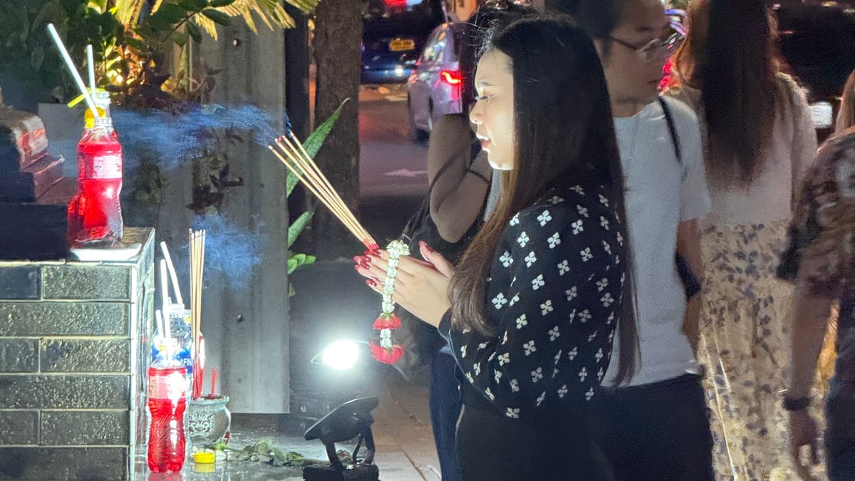 웰치스 체리맛을 좋아하는 방콕의 신