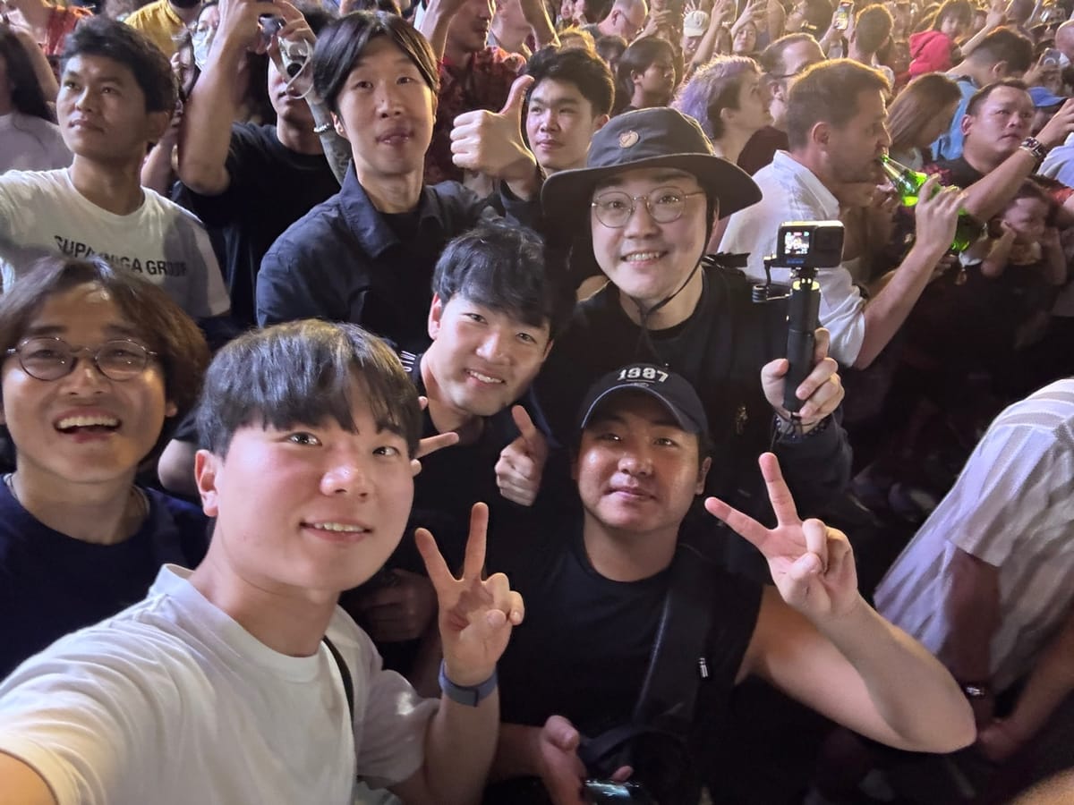 2025 치앙마이 타페게이트 새해 카운트다운