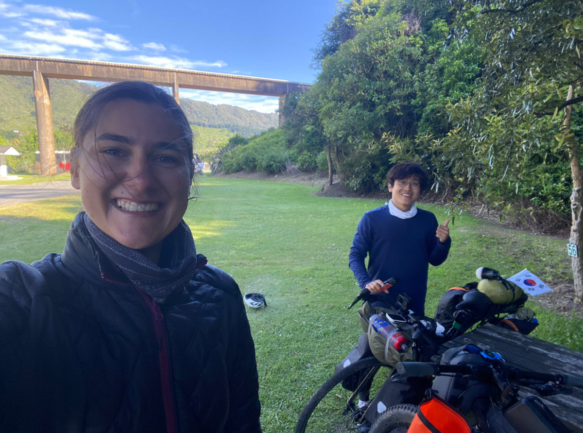 채식주의자 독일인 Caro와의 캠핑