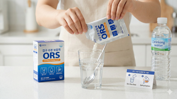 해외 여행 시 경구 수분 보충(ORS)의 중요성